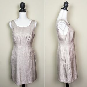 THE LIMITED Shift Dress, Tan Beige Sleeveless, 8